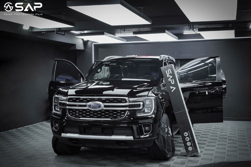 Ford Everest dán PPF SAP - Top 5 thương hiệu PPF uy tín