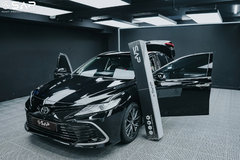 Toyota Camry dán PPF SAP - Top 5 thương hiệu PPF uy tín
