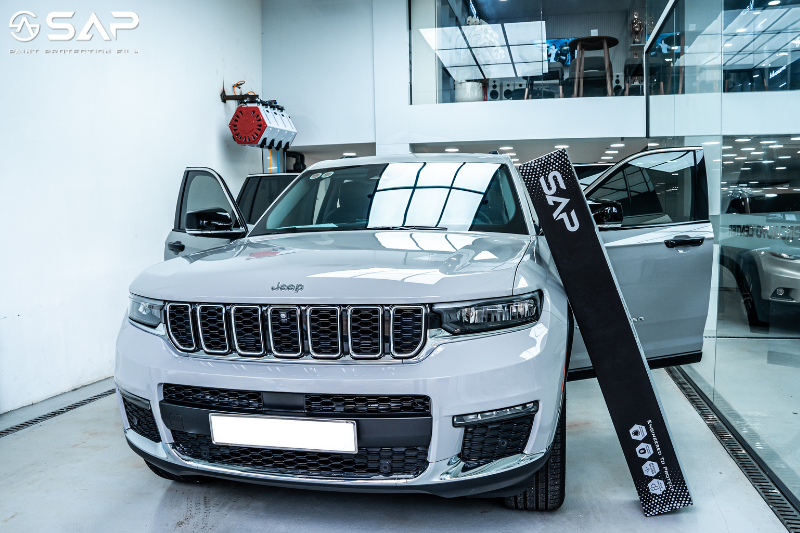Chủ xe JEEP chọn dán PPF wrap đổi màu ô tô thương hiệu SAP