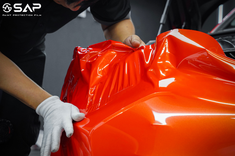 Tìm hiểu PPF wrap đổi màu ô tô thương hiệu SAP