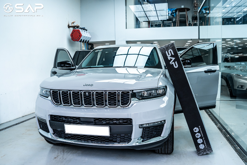 Chủ xe JEEP chọn dán PPF màu ô tô thương hiệu SAP