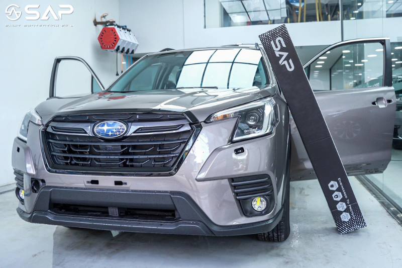 Chủ xe Subaru dán PPF ô tô tại Khánh Thuận